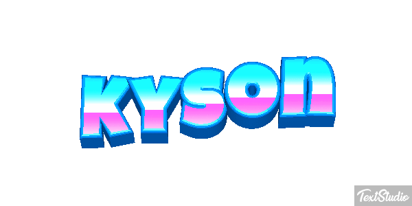 Kyson Tekst effect