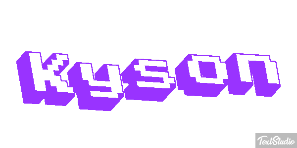Kyson Tekst effect