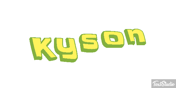 Kyson Tekst effect