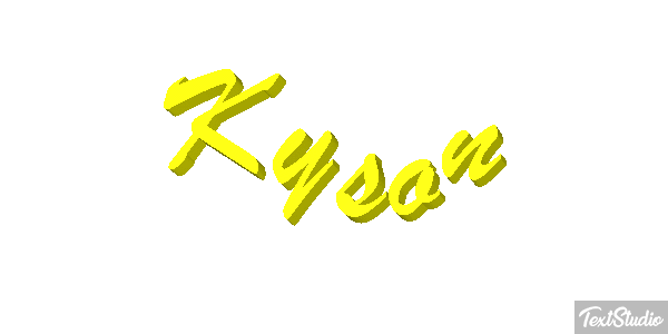 Kyson Tekst effect