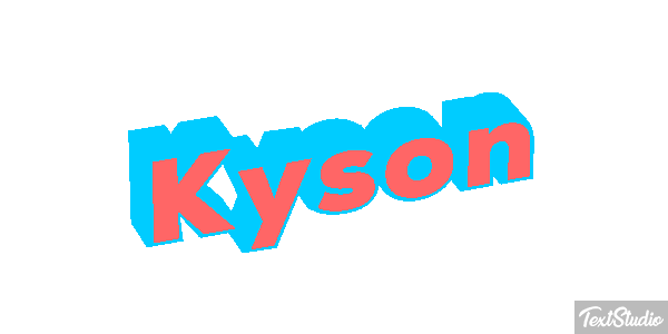 Kyson Tekst effect