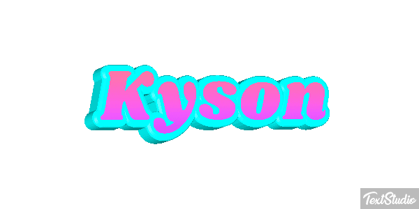 Kyson Tekst effect