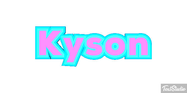 Kyson Tekst effect