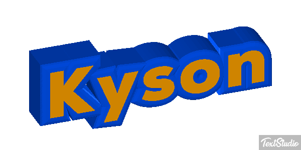 Kyson Tekst effect