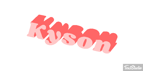 Kyson Tekst effect