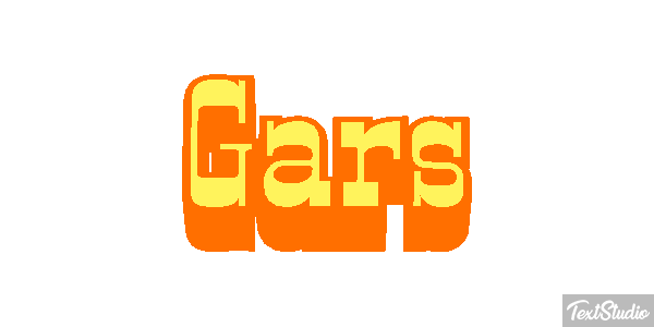 Gars Effet de texte