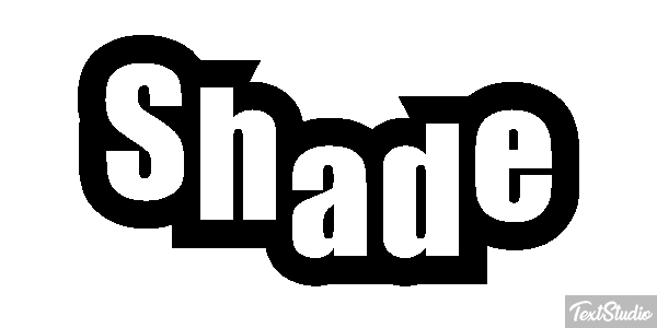 Shade テキスト効果