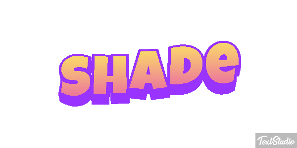 Shade テキスト効果