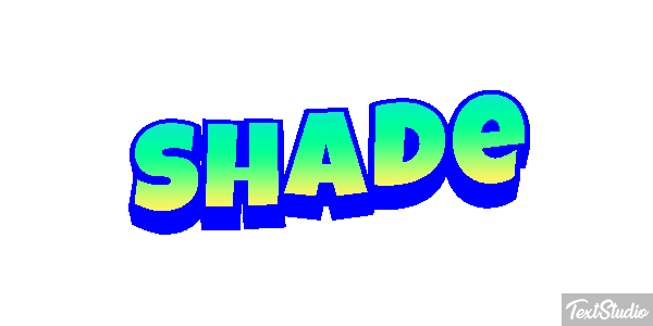 Shade テキスト効果