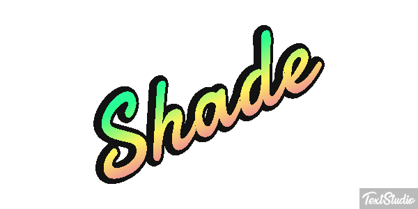 Shade テキスト効果