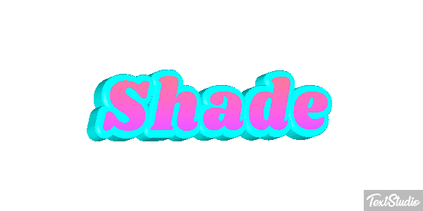 Shade テキスト効果