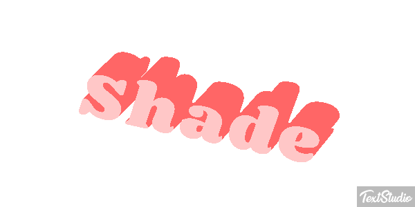 Shade テキスト効果