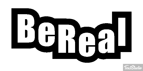 BeReal Metin efekti