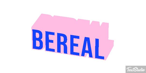 BeReal Metin efekti