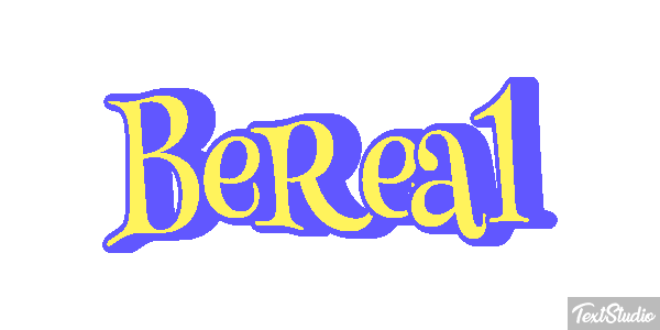 BeReal Metin efekti