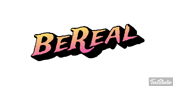 BeReal Metin efekti