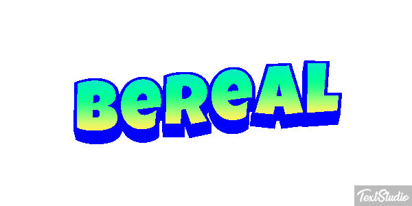 BeReal Metin efekti