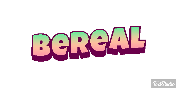 BeReal Metin efekti