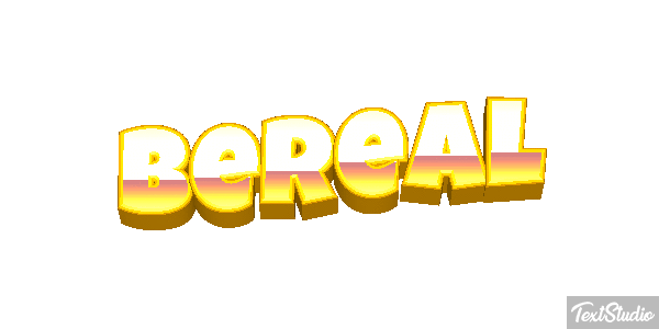 BeReal Metin efekti