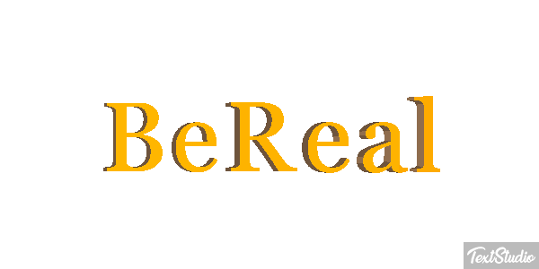 BeReal Metin efekti
