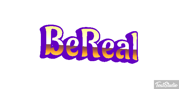 BeReal Metin efekti