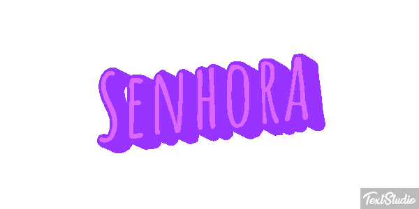 Senhora Text effect