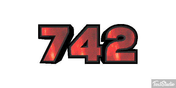 742 Текстовый эффект