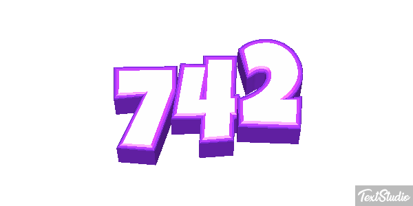 742 Текстовый эффект