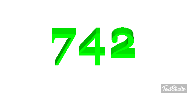 742 Effet de texte