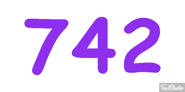 742 Effet de texte