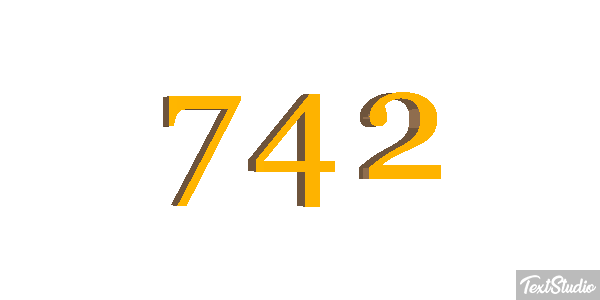 742 Effet de texte
