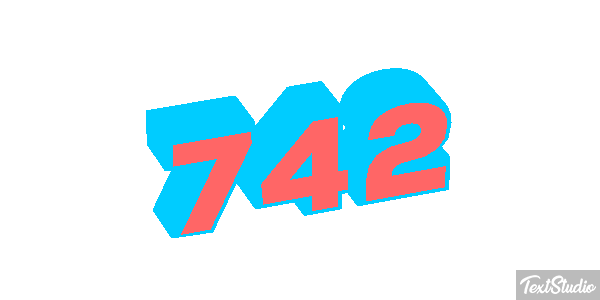 742 Effet de texte