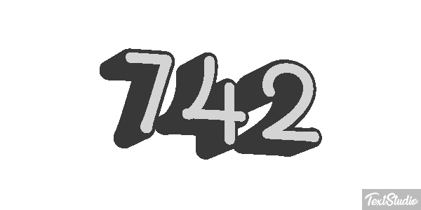 742 Effet de texte