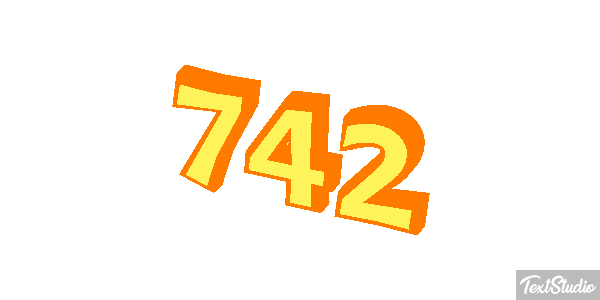 742 Effet de texte