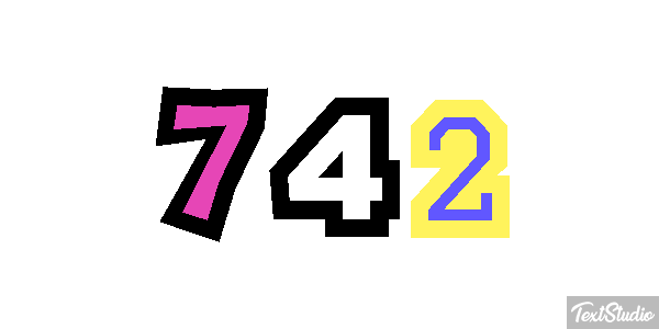 742 Effet de texte