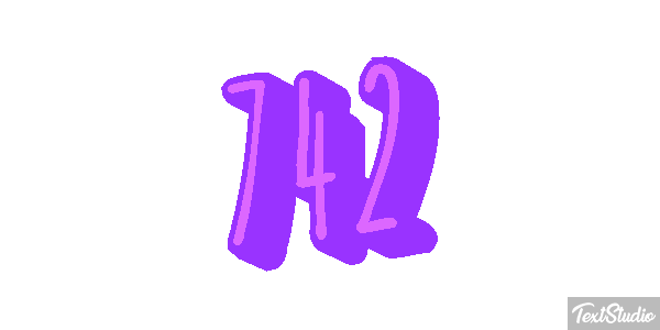 742 Текстовый эффект