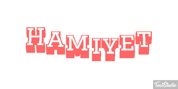 Hamiyet Metin efekti