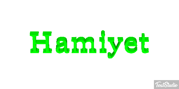 Hamiyet Metin efekti