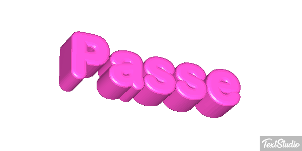 Passé Texteffekt