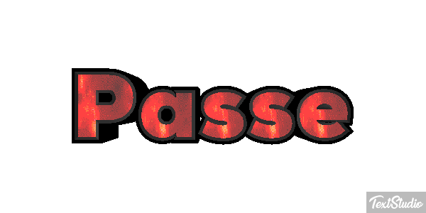 Passé Texteffekt