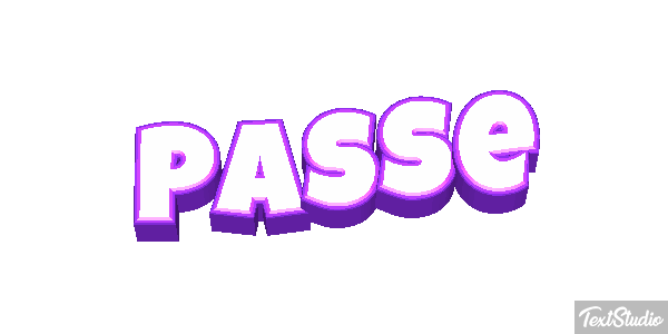 Passé Texteffekt