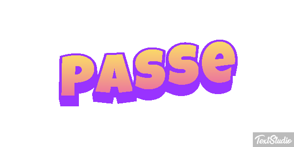 Passé Texteffekt