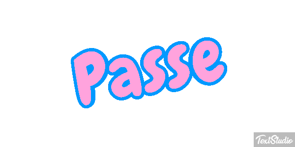 Passé Texteffekt