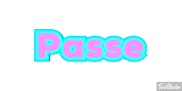 Passé Texteffekt