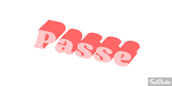 Passé Texteffekt