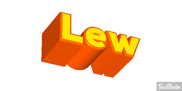 Lew Efeito do texto