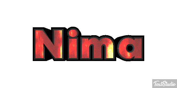Nima テキスト効果