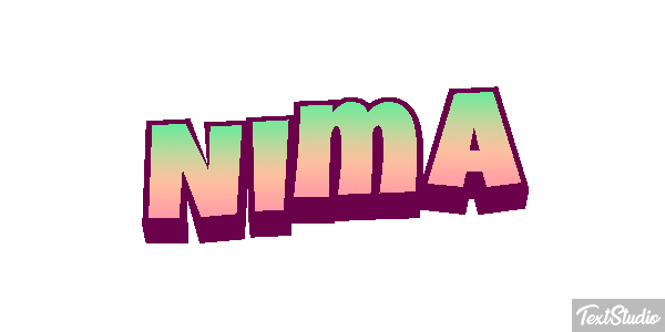 Nima テキスト効果