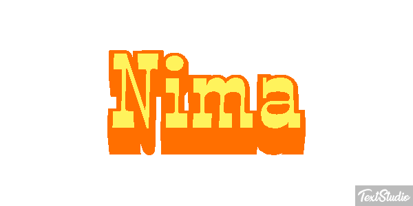 Nima テキスト効果