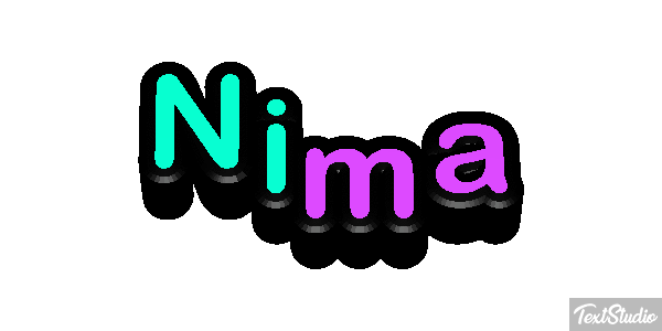 Nima テキスト効果